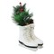 Northlight LED Lighted Ice Skates with Floral Arrangement Christmas Decoration - 12"